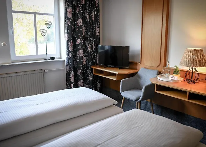 여관 Mainblick Garni 마르크차이덴펠트